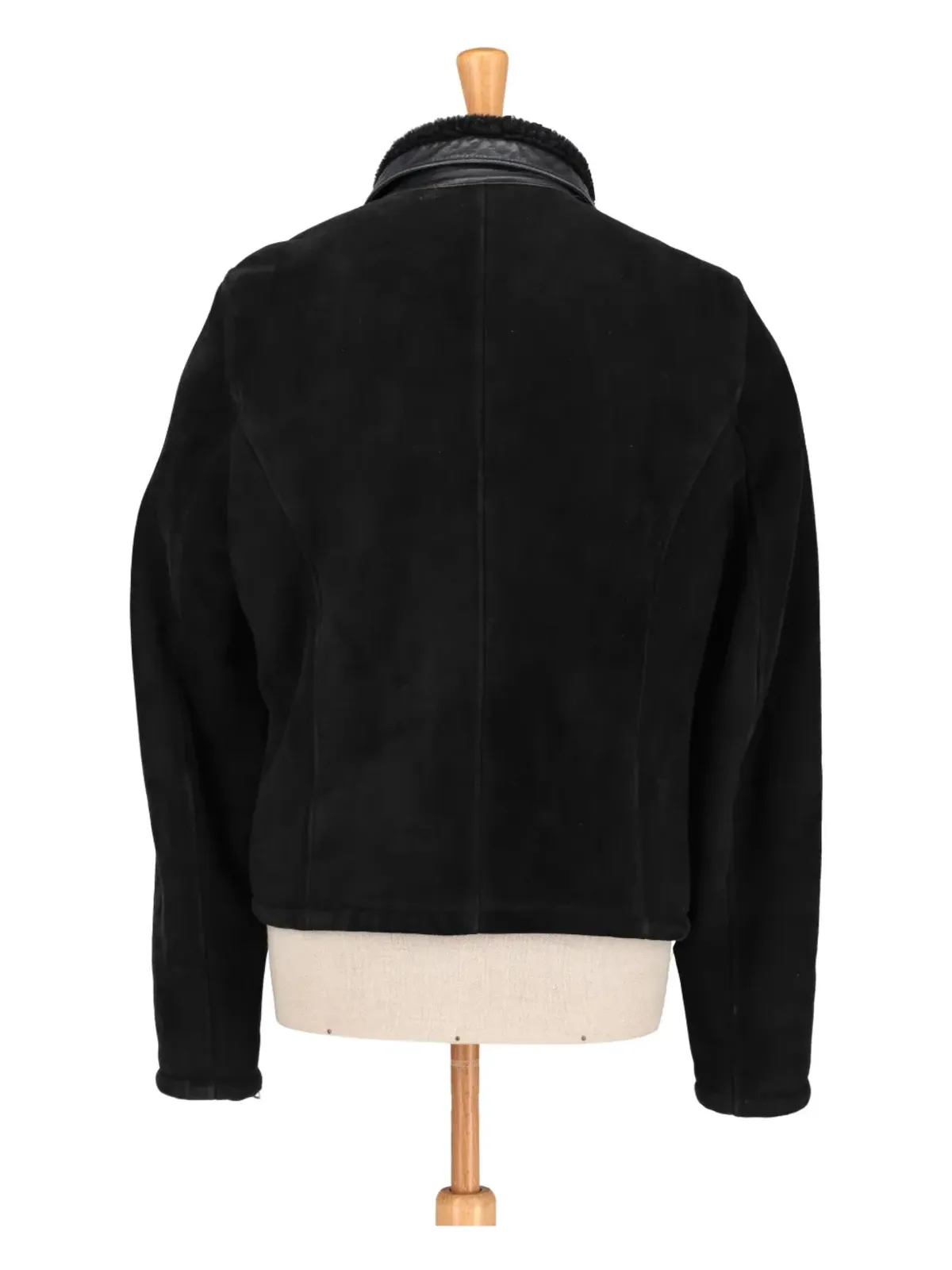 Gucci Pre-Owned 1990s シープスキン ジップフロント ジャケット - 画像2
