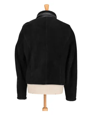 Gucci Pre-Owned 1990s シープスキン ジップフロント ジャケット - サムネイル2