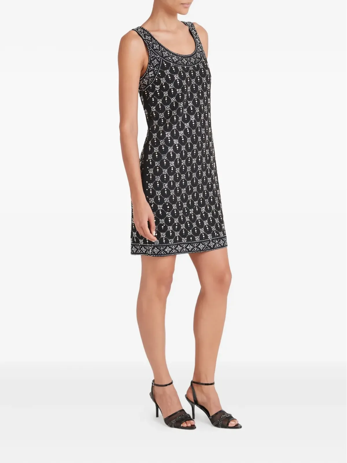 Temperley London embellished geometric mini dress - Black - 画像2