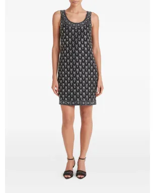 Temperley London embellished geometric mini dress - Black - サムネイル4