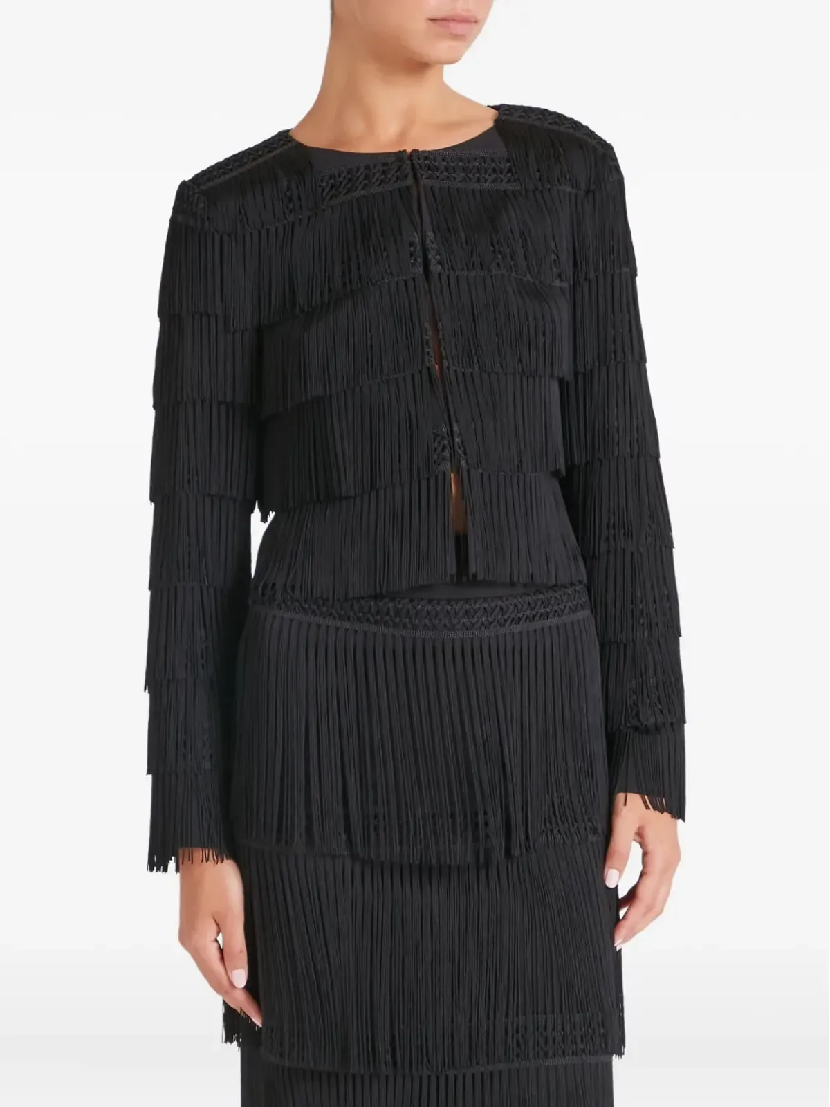 Temperley London レイヤードデザインジャケット - 画像3