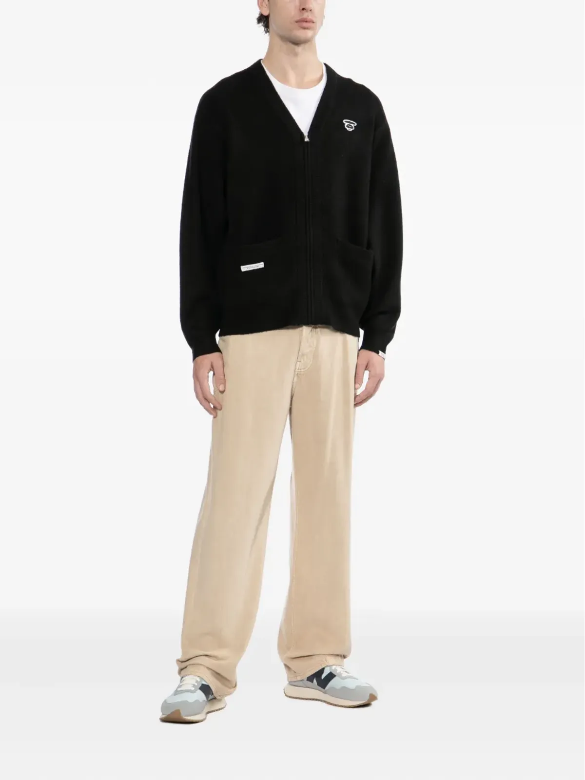 AAPE BY *A BATHING APE® ムーンフェイス カーディガン - 画像2