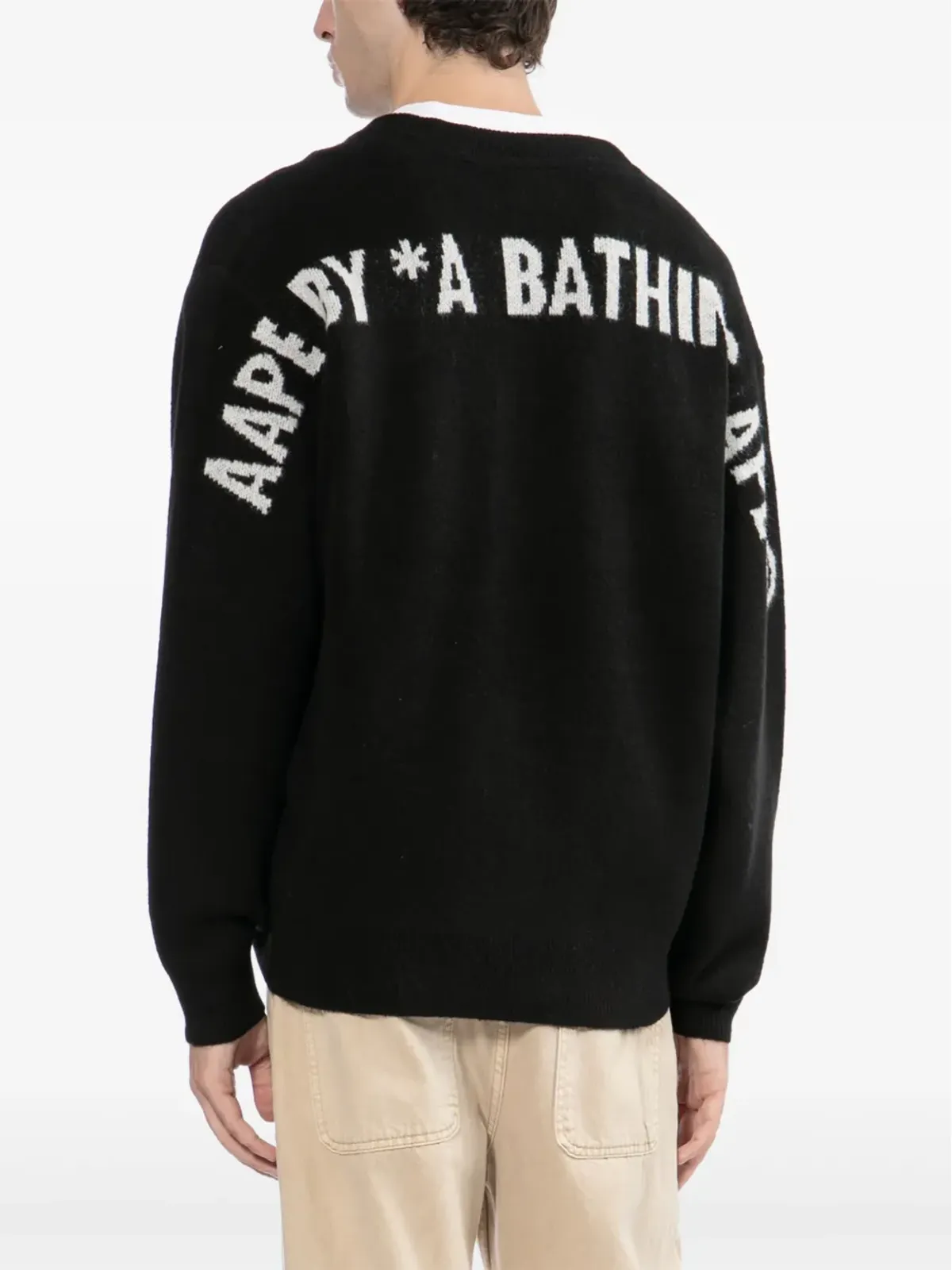 AAPE BY *A BATHING APE® ムーンフェイス カーディガン - 画像4