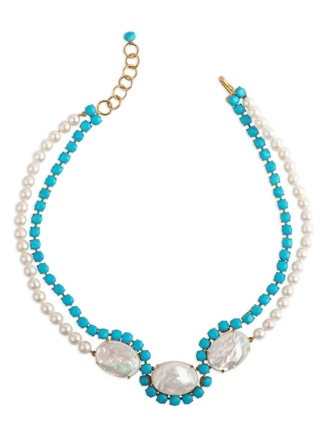 Bounkit Jewelry Bounkit Jewelry パールディテールネックレスの商品画像