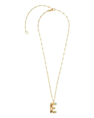Lizzie Fortunato コンフェッティ・レター・ストーン装飾ネックレス - Gold - サムネイル3
