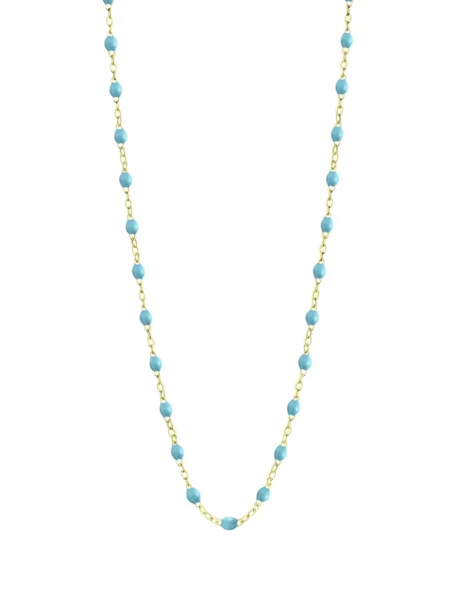 Gigi Clozeau Gigi Clozeau 18K イエローゴールド クラシック ターコイズ ネックレスの商品画像