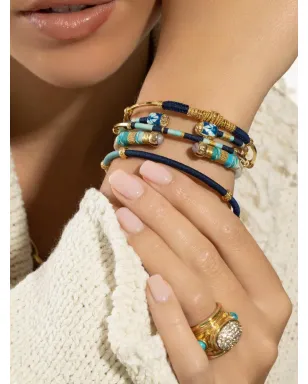 Gas Bijoux Duality Scara bracelet - Gold - サムネイル2