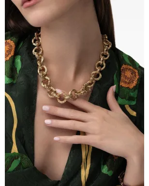Gas Bijoux チェーンリンク ゴールド ネックレス - サムネイル2