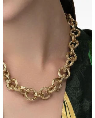 Gas Bijoux チェーンリンク ゴールド ネックレス - サムネイル3