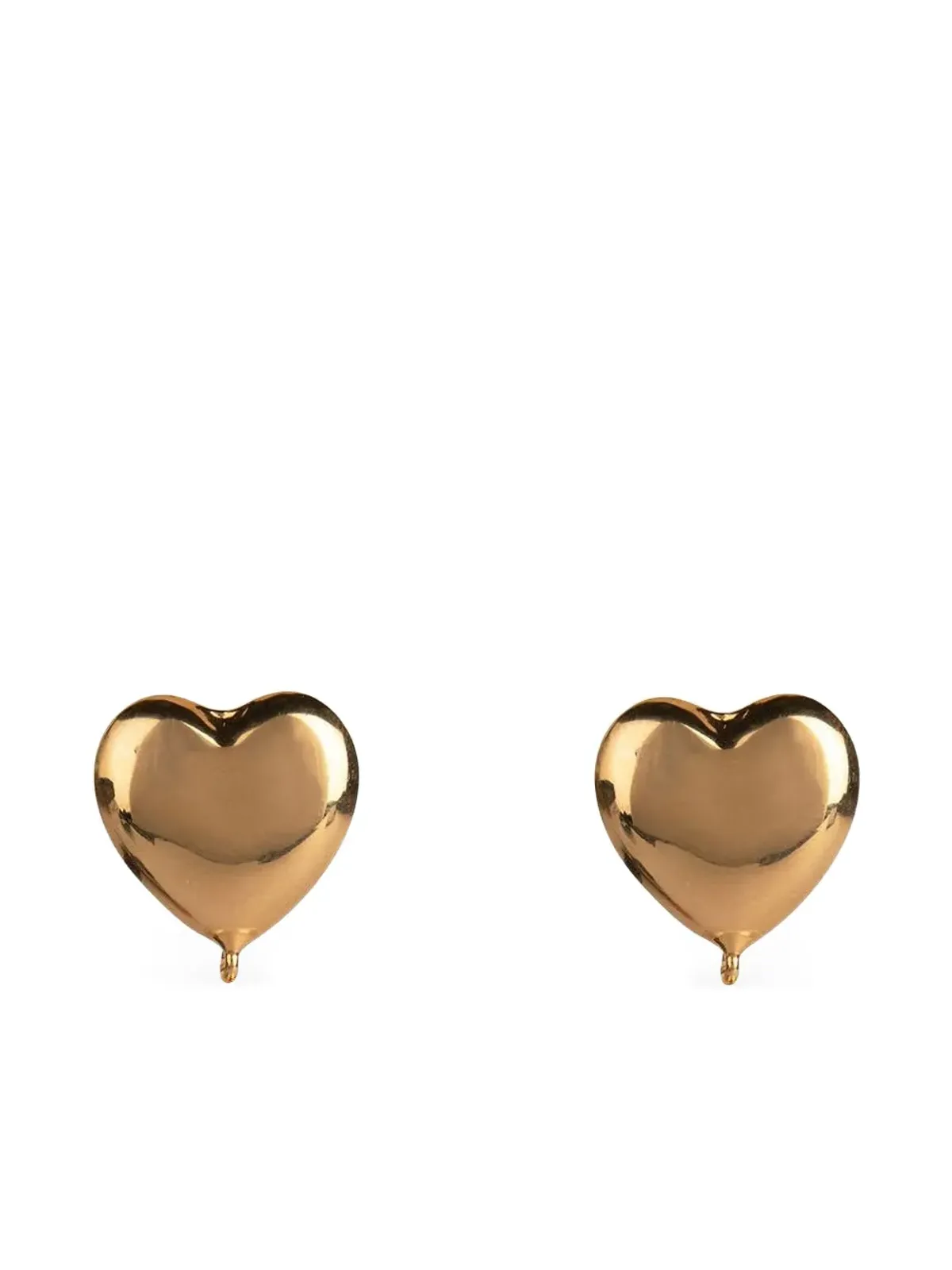 Bounkit Jewelry ハート型パール ドロップ ピアス - 画像2