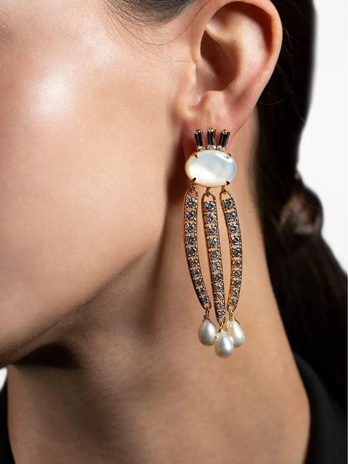 Bounkit Jewelry ドロップイヤリング - 画像3