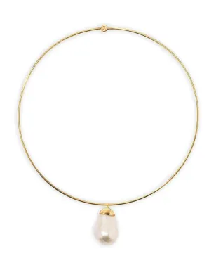 Lizzie Fortunato Best lady baroque-pearl choker necklace - Gold - サムネイル1