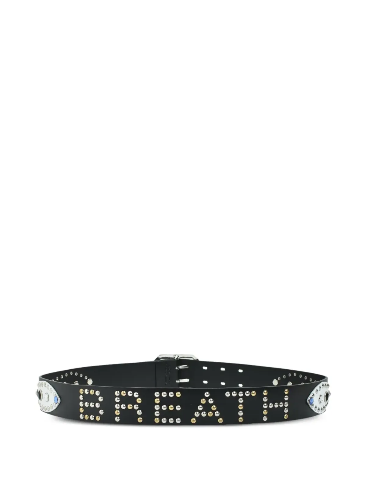 BREATH スタッズ付きレザーベルト - 画像2
