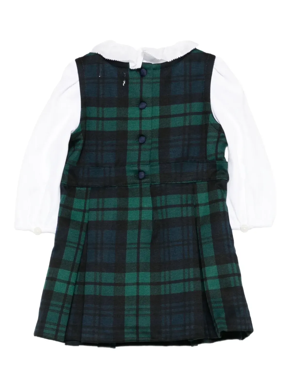 POLO RALPH LAUREN KIDS プリーツチェック柄ドレス - 画像2