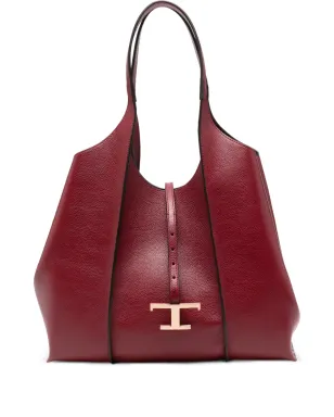 Tod's T-logo レザー ショルダーバッグ - サムネイル1