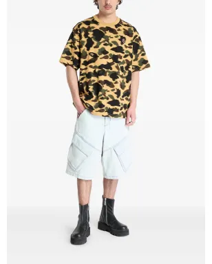 A BATHING APE® 1stカモフラージュ・ワンポイントTシャツ - サムネイル2