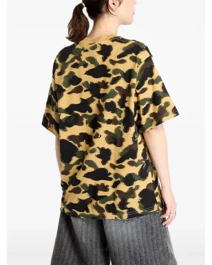 A BATHING APE® 1stカモフラージュ・ワンポイントTシャツ - サムネイル3