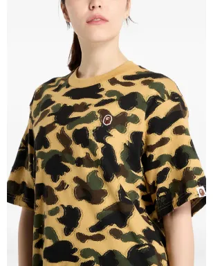 A BATHING APE® 1stカモフラージュ・ワンポイントTシャツ - サムネイル4