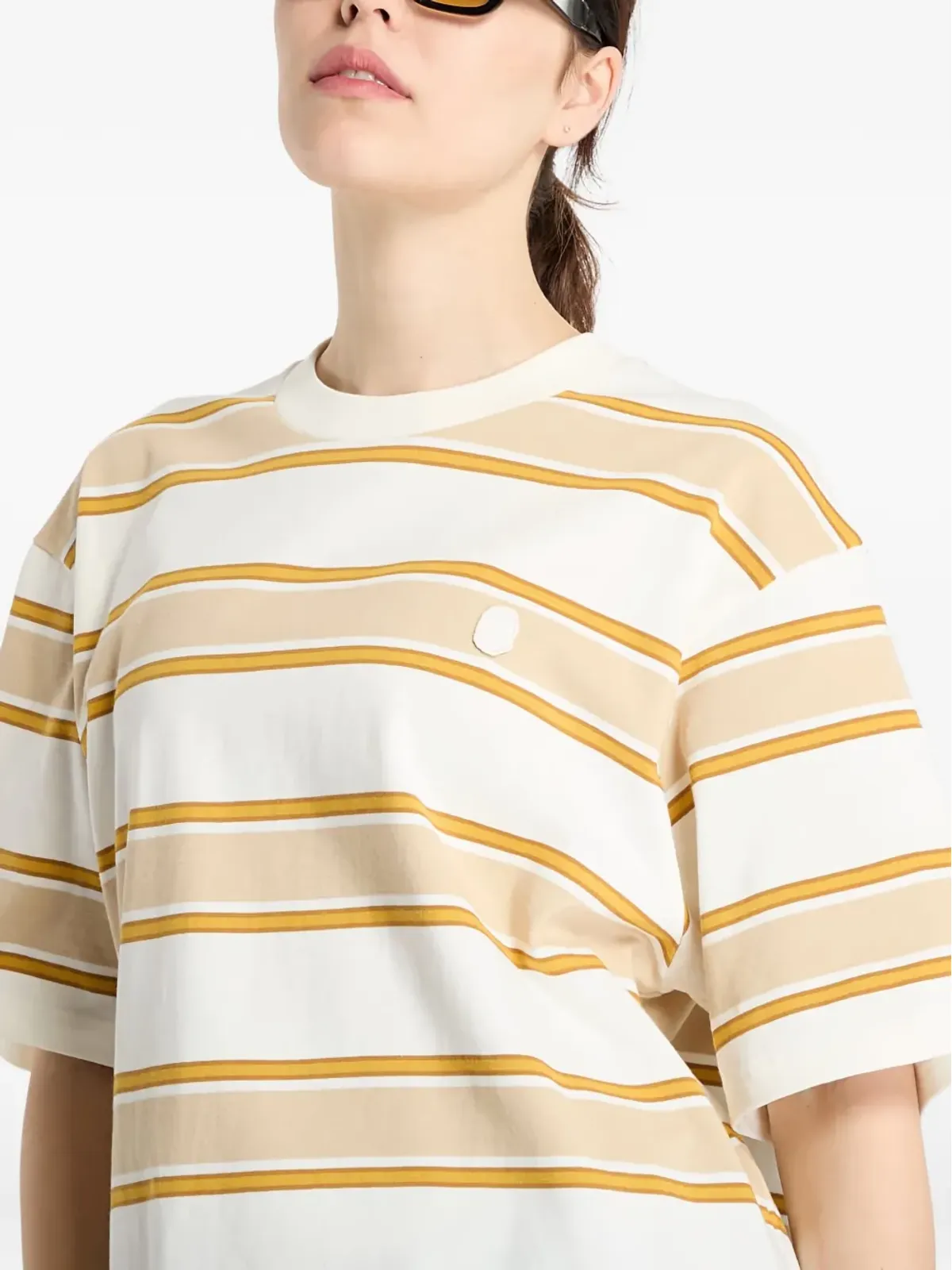 A BATHING APE® ストライプ半袖Tシャツ - 画像5