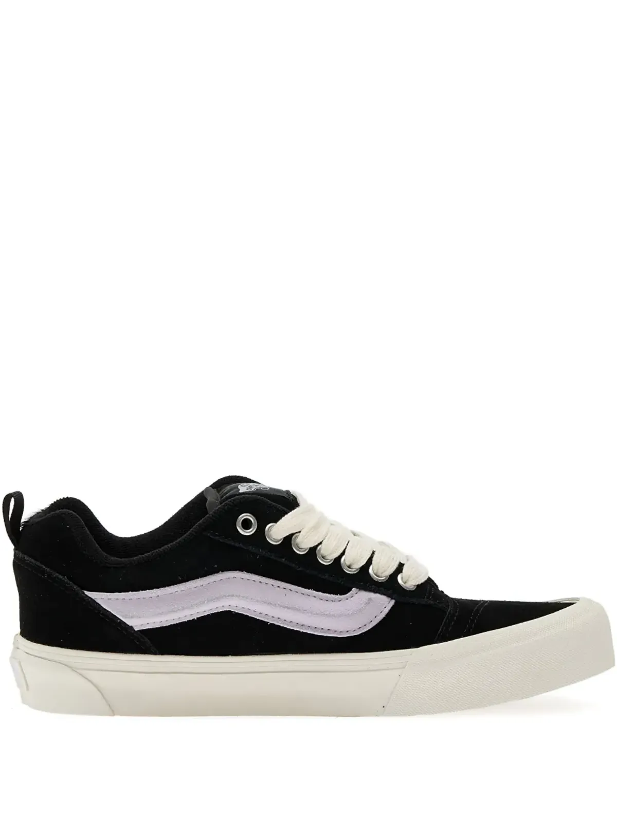 Vans スウェードパネルスニーカー（ブラック） - 画像1