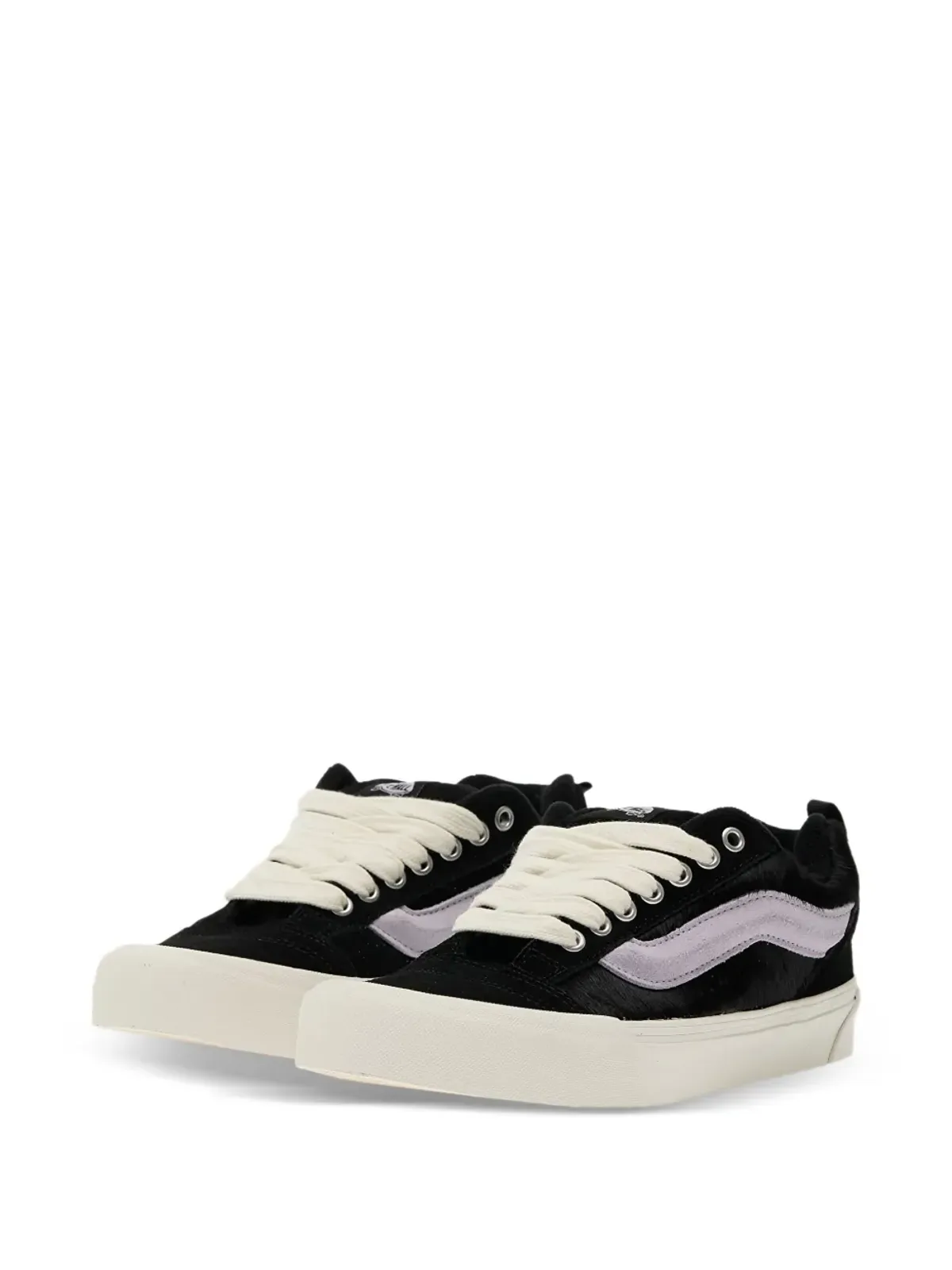 Vans スウェードパネルスニーカー（ブラック） - 画像2