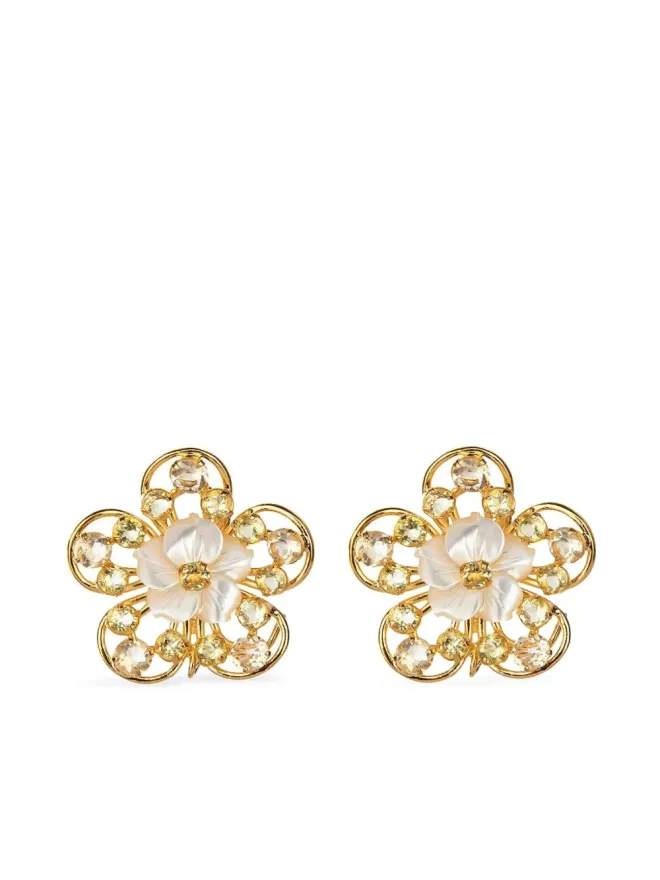 Bounkit Jewelry Bounkit Jewelry 花モチーフのイヤリングの商品画像