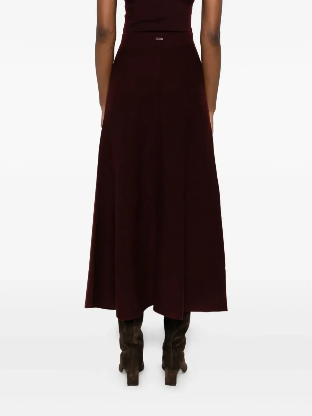 Max Mara ギベルナ編みマキシスカート - 画像4