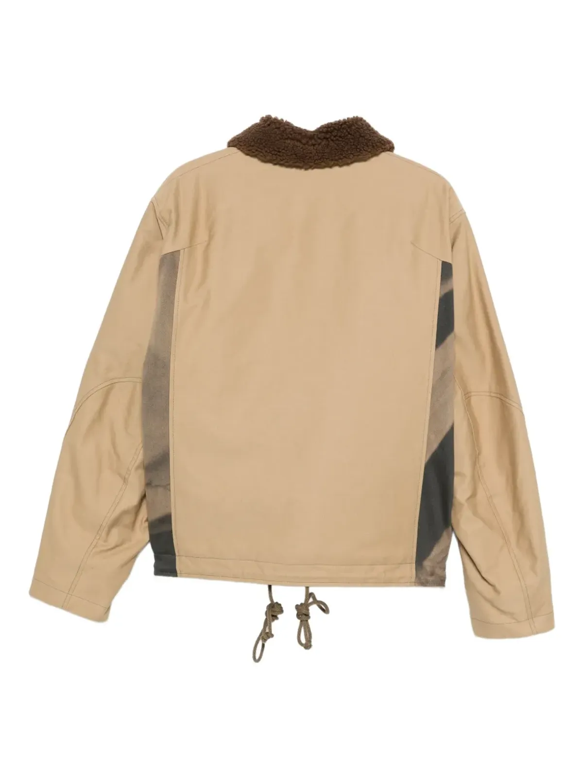 JiyongKim 円形パッチ ボタン留め ジャケット - 画像2