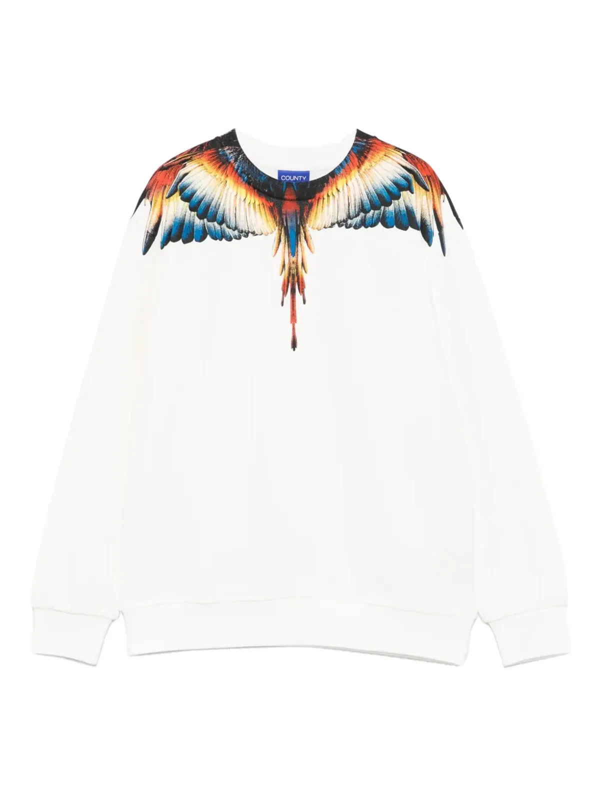 COUNTY OF MILAN KIDS ウィングプリント スウェットシャツ - 画像1