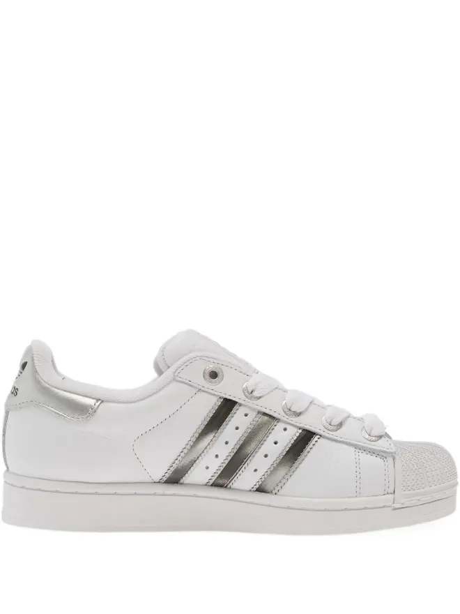 adidas adidas スーパースター II メタリックストライプスニーカーの商品画像