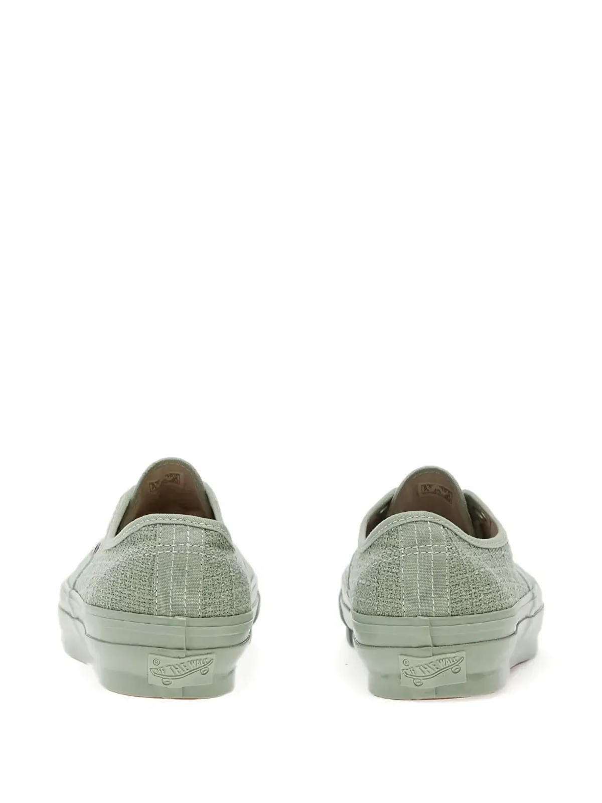 Vans LX Authentic 44 スエード織りスニーカー グリーン - 画像3