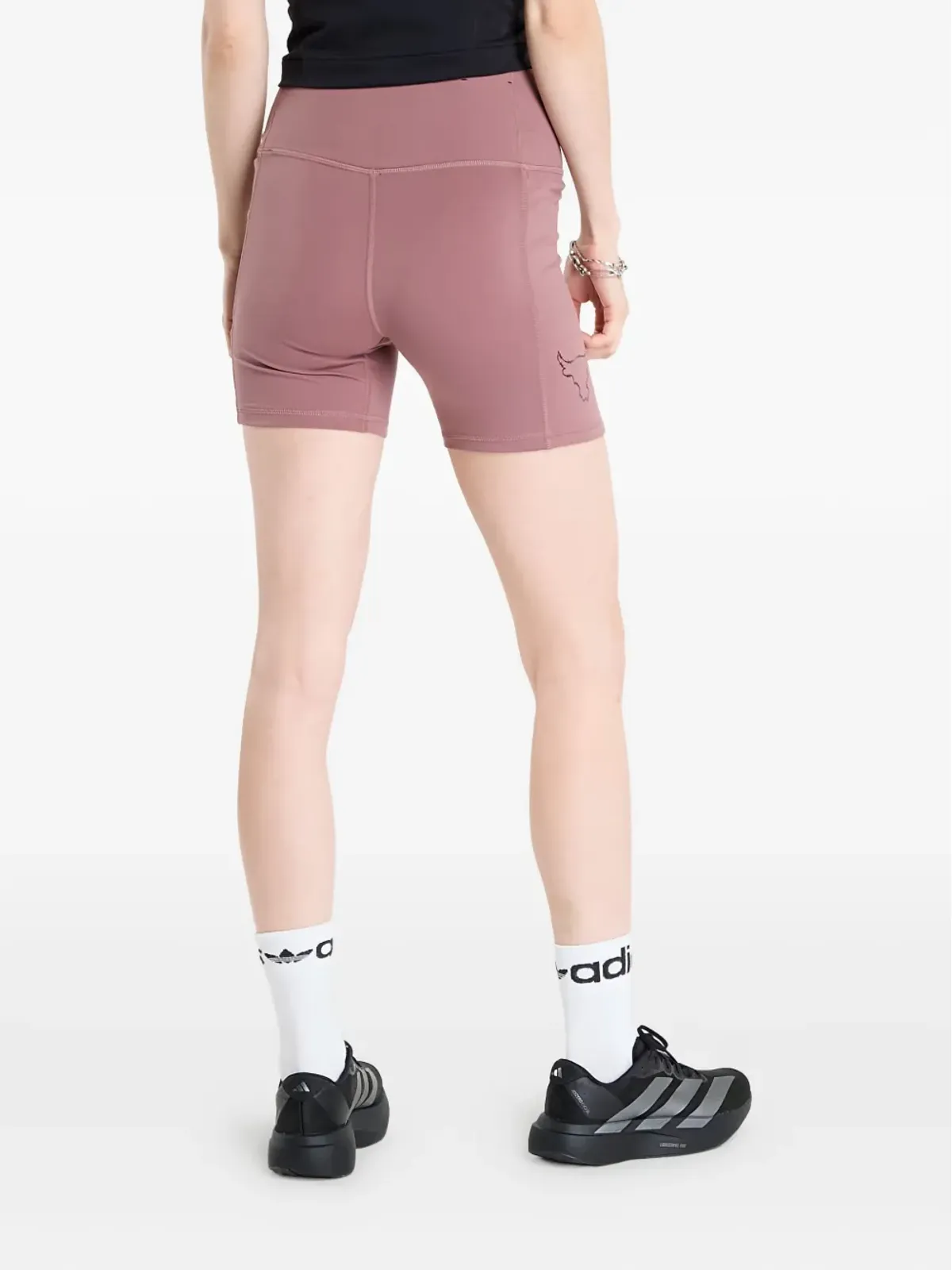Under Armour プロジェクトロック ハイウエストショーツ - 画像3