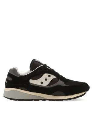 Saucony Shadow 6000 レースアップスニーカー ブラック - サムネイル1