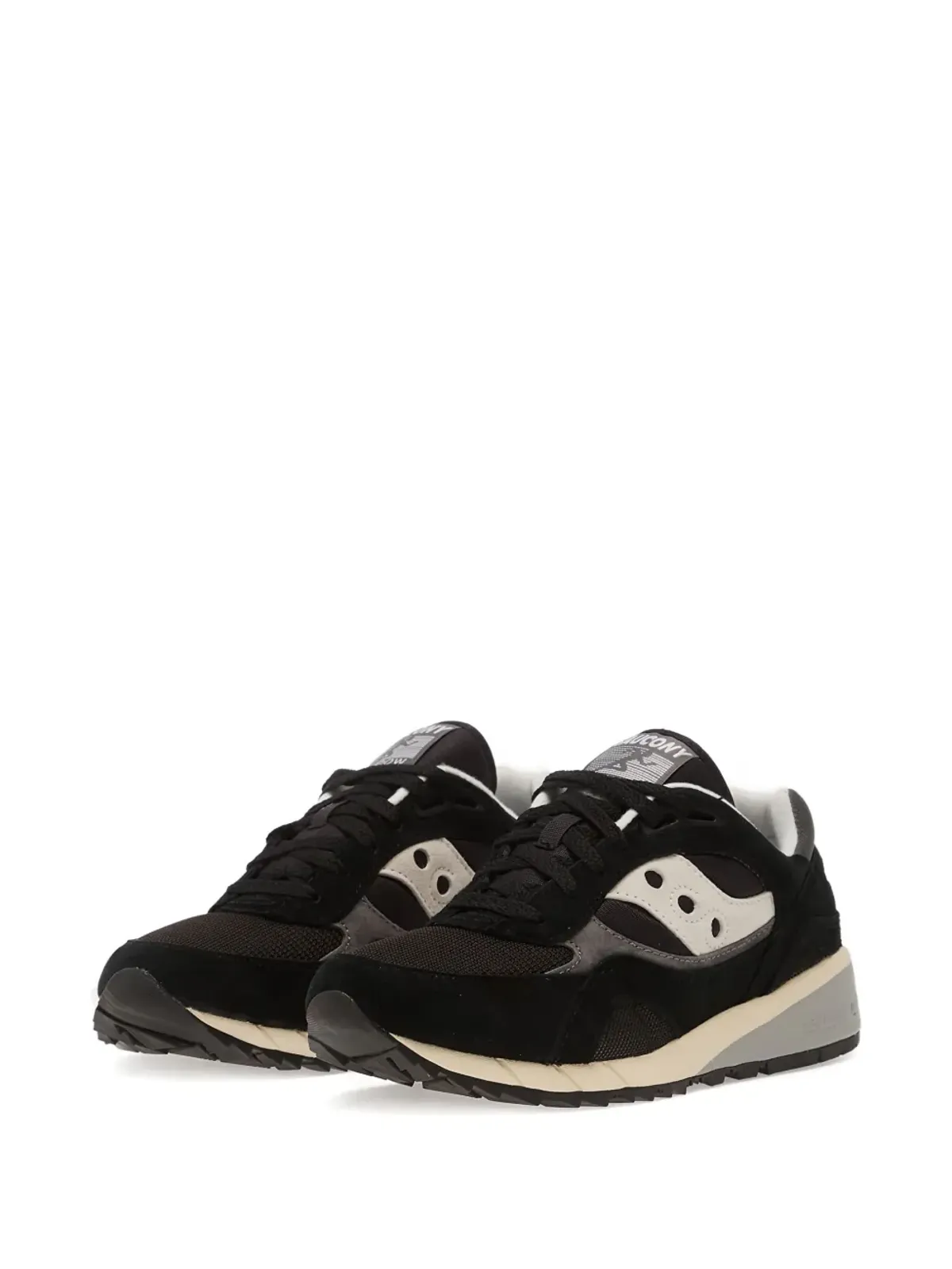 Saucony Shadow 6000 レースアップスニーカー ブラック - 画像2