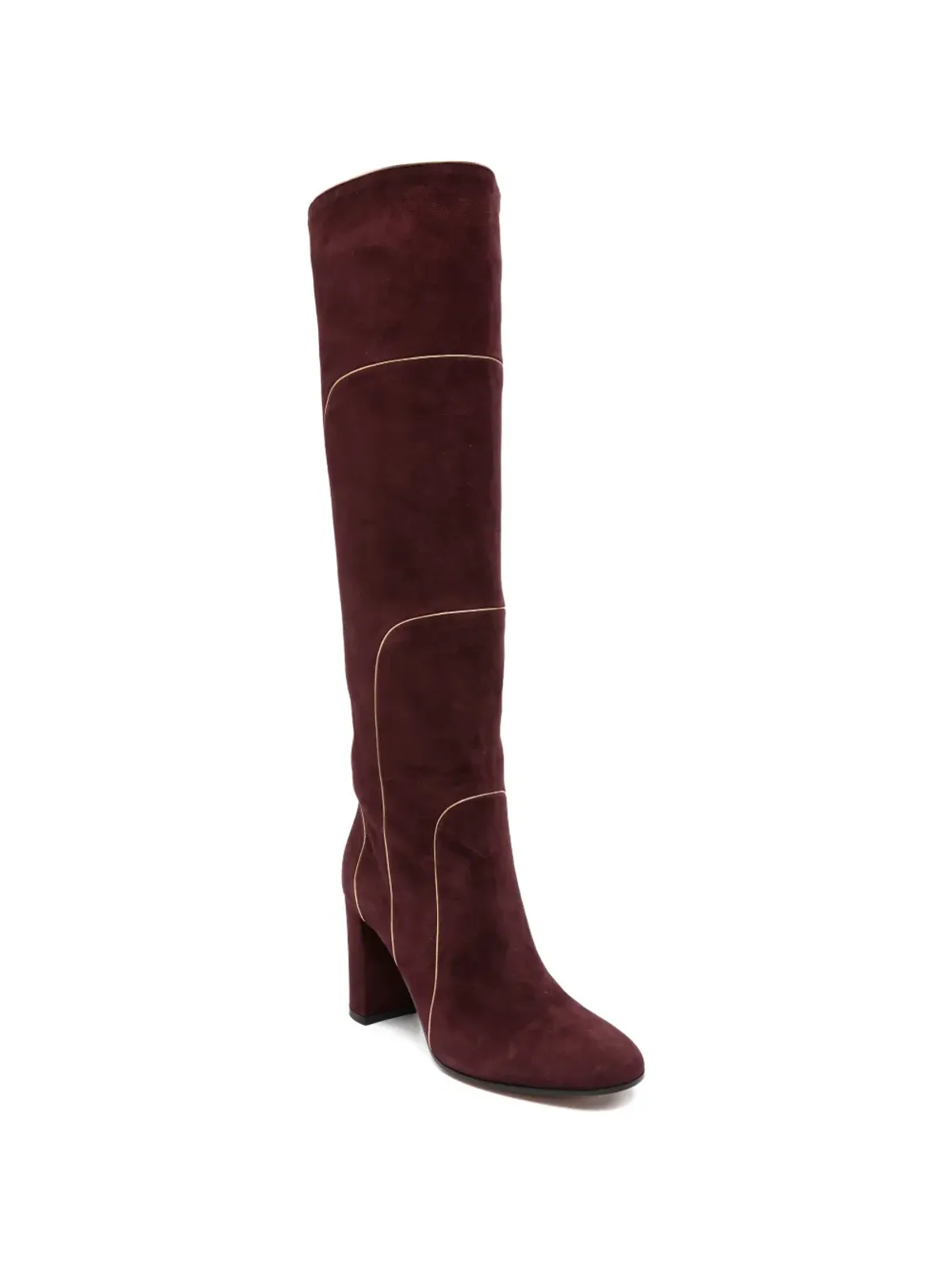 Gianvito Rossi ラインディテール ブーツ - レッド - 画像2