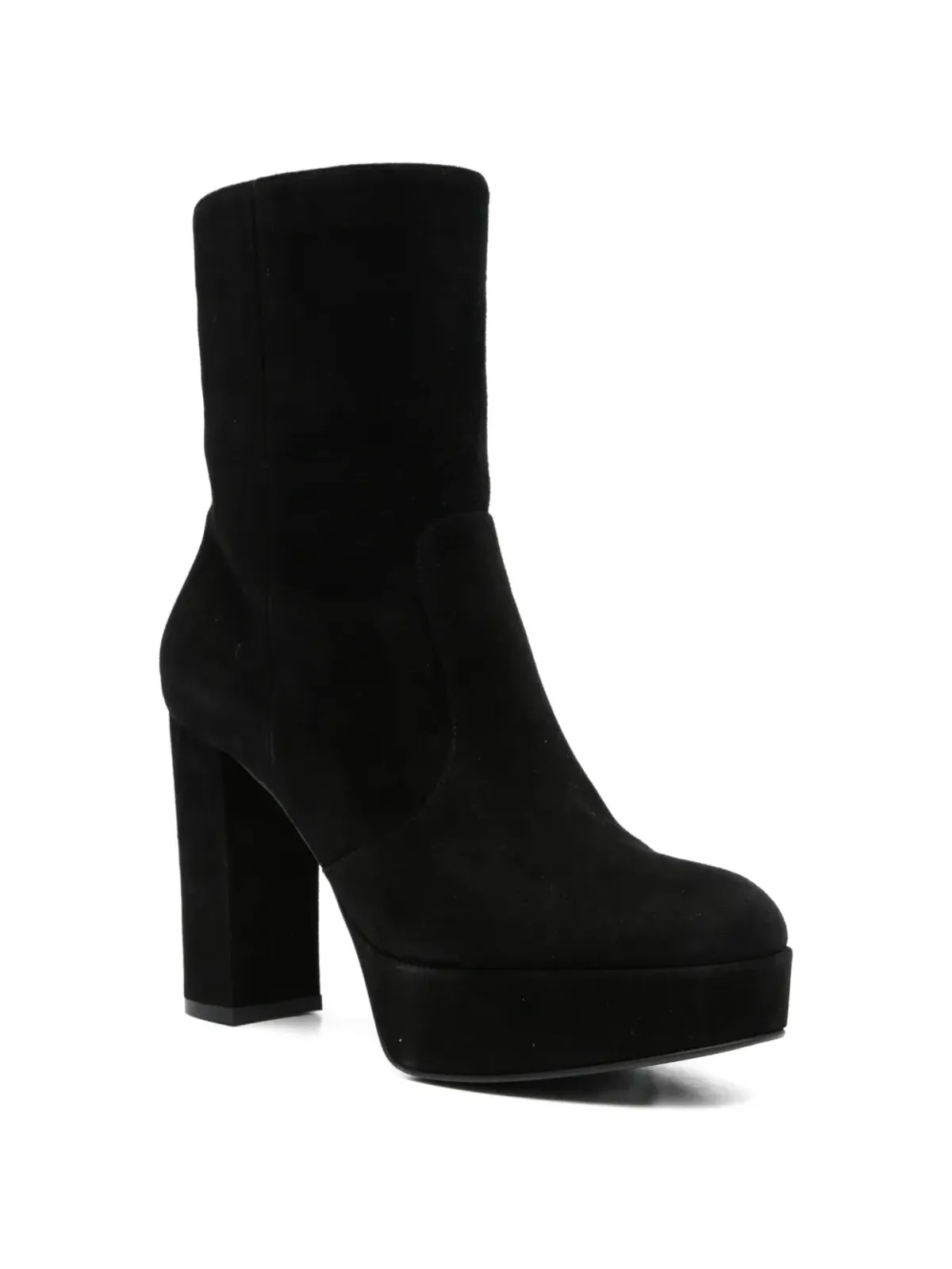 Gianvito Rossi プラットフォームレザーブーツ - 画像2