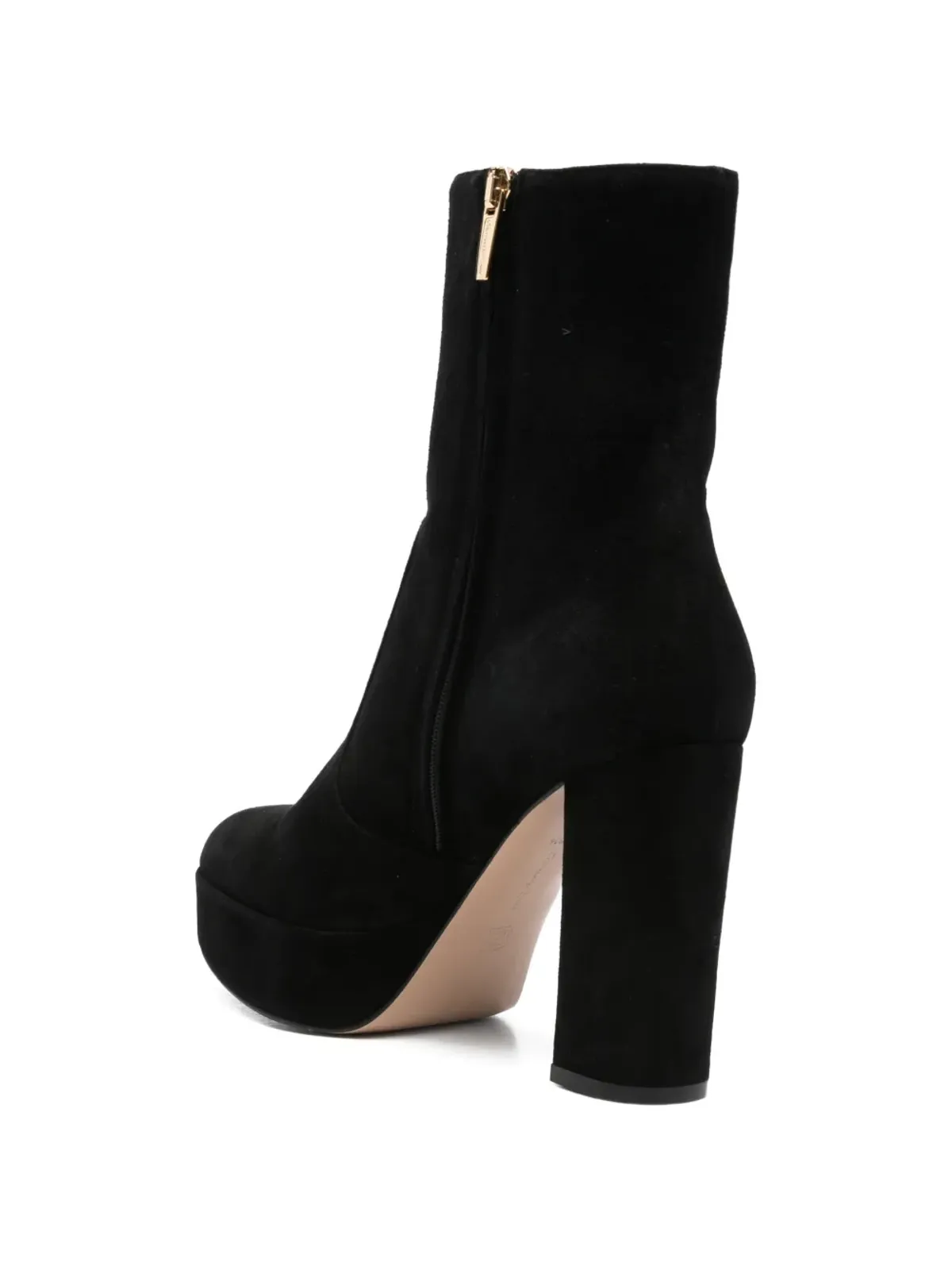 Gianvito Rossi プラットフォームレザーブーツ - 画像3