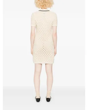 FRAME The Bauble open-knit mini dress - サムネイル4