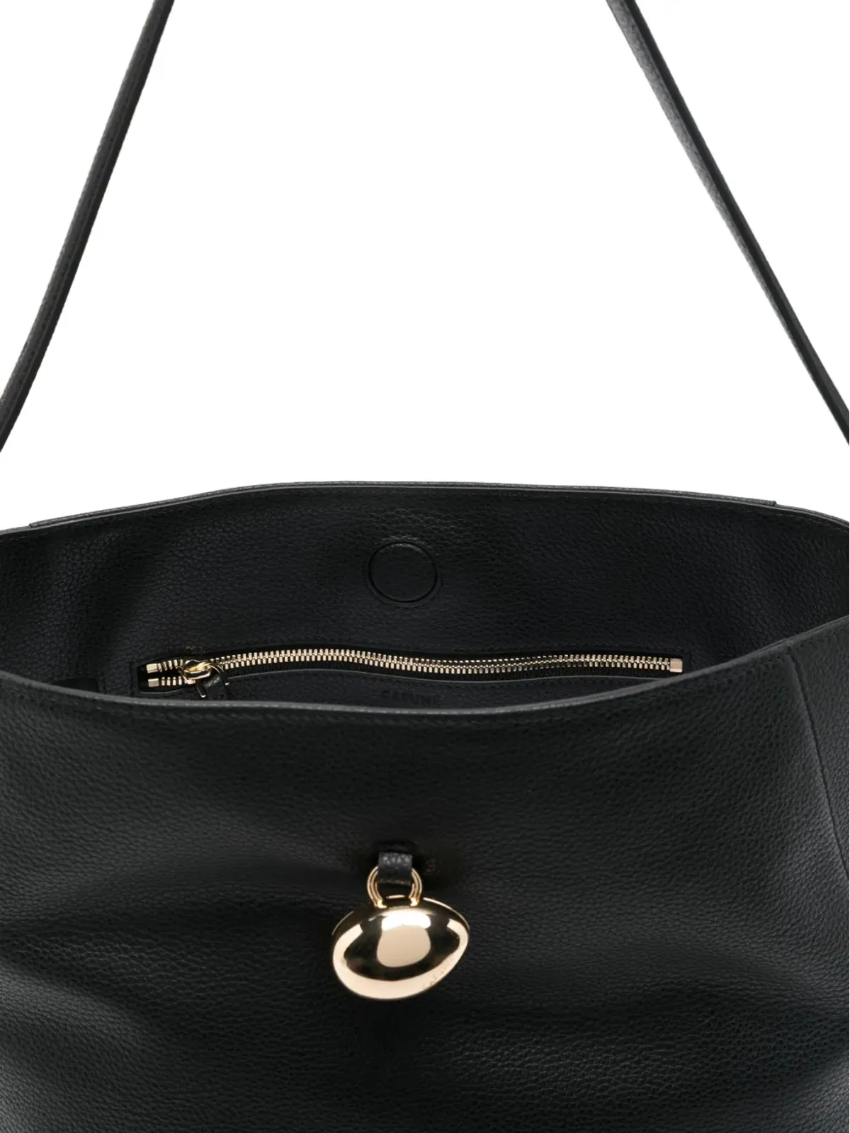 Cafuné Drop Hobo shoulder bag - Black - 画像5