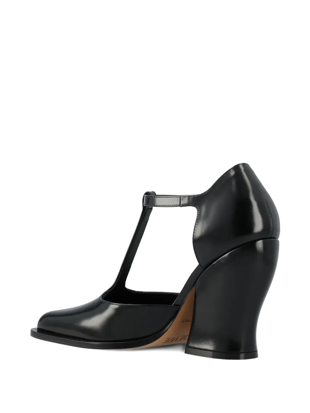 LOEWE オンダ T-bar パンプス - 画像4