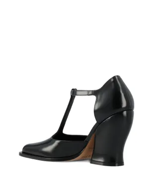 LOEWE オンダ T-bar パンプス - サムネイル4