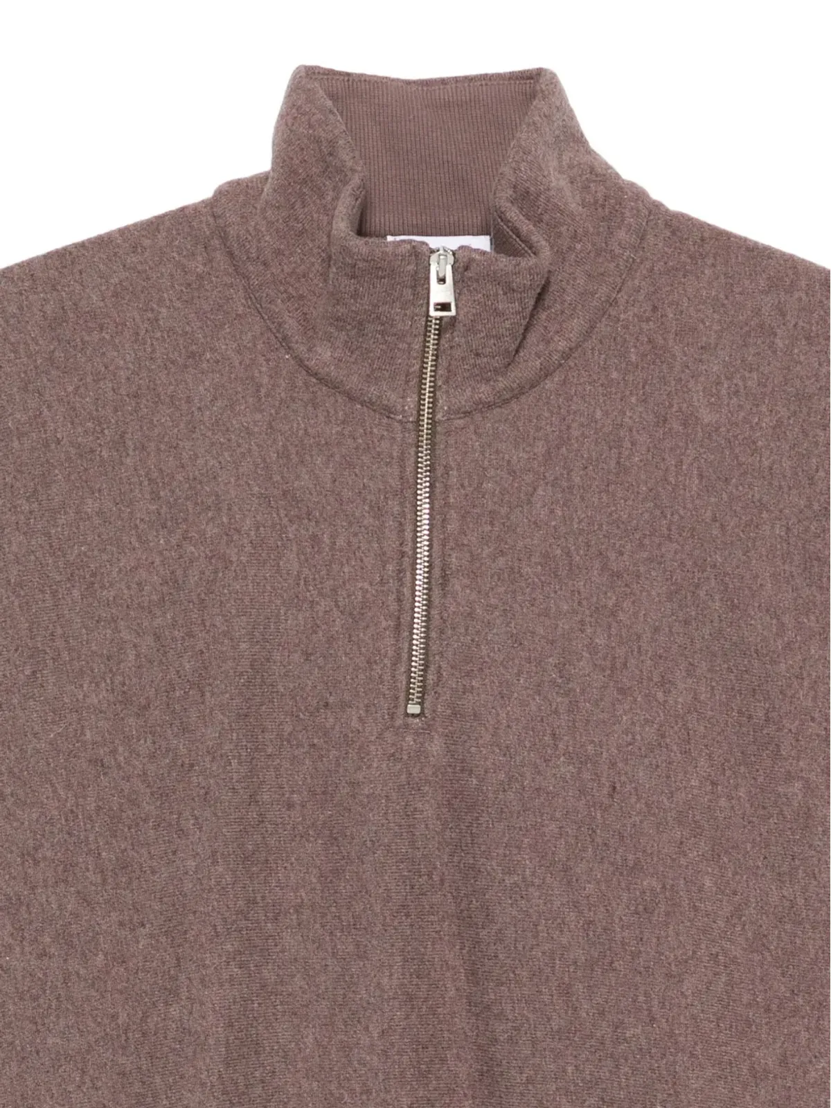 Norse Projects ウール混紡ジャンパー（ブラウン） - 画像2