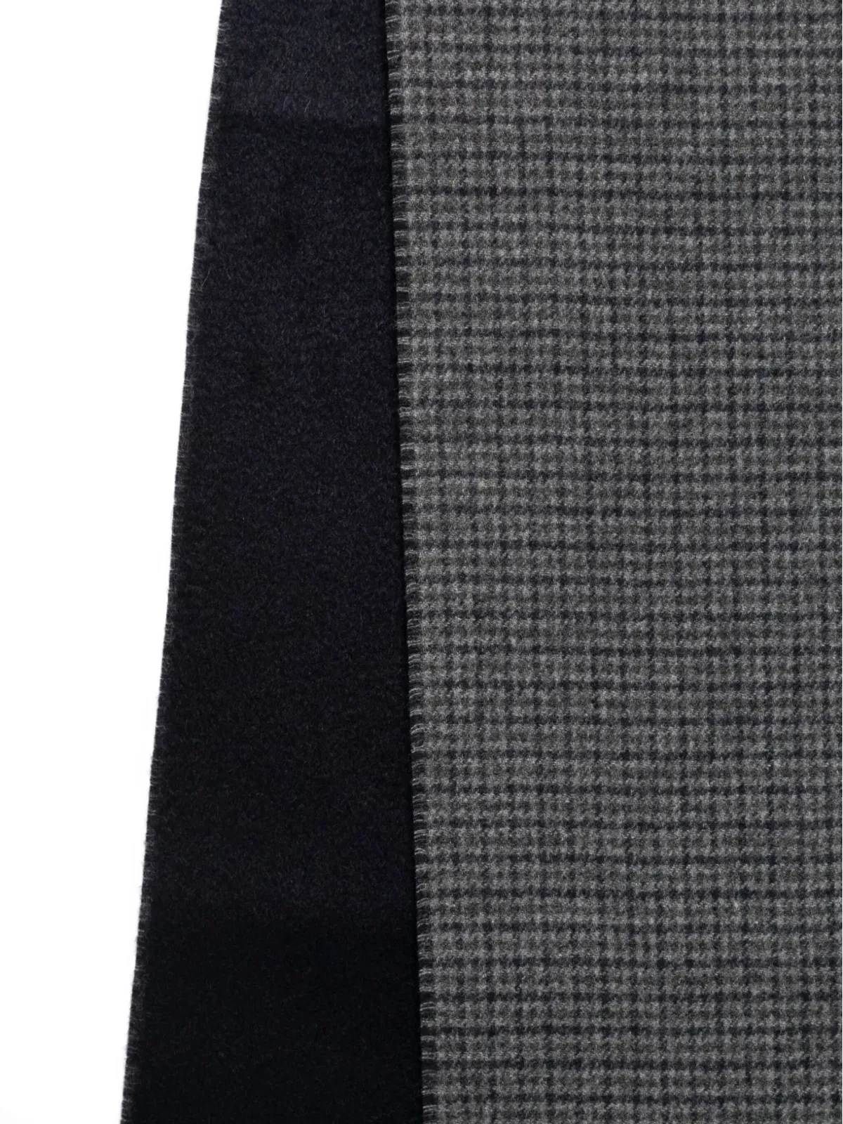 Zegna ファインチェック柄スカーフ - 画像3