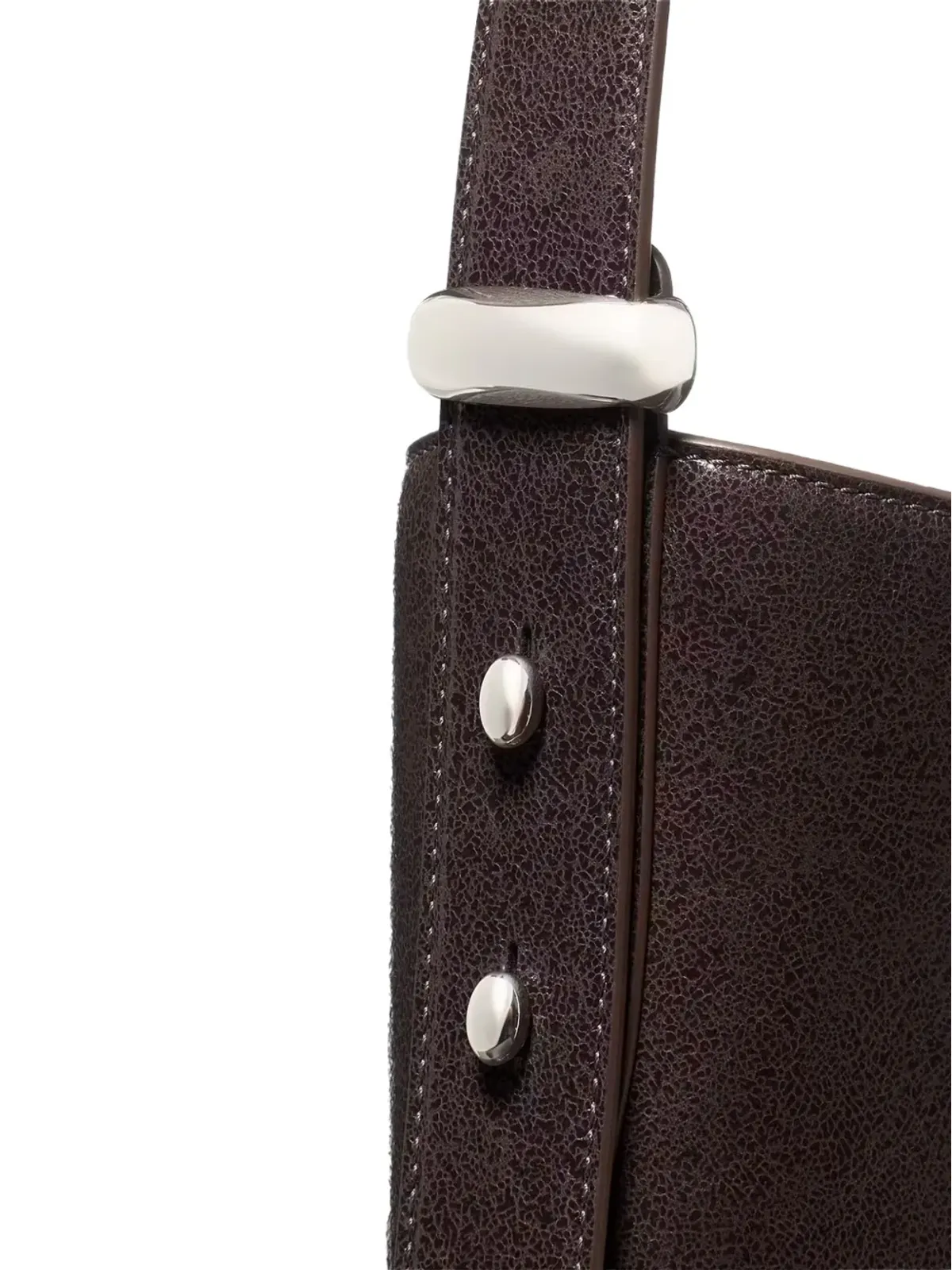 Kate Spade Halo レザー トートバッグ ブラウン - 画像4