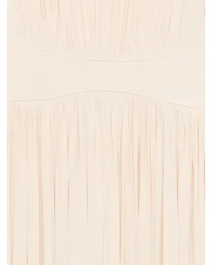 ZIMMERMANN プリーツノースリーブ ミディドレス - ベージュ - サムネイル3