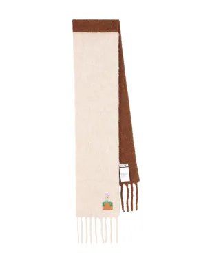 LOEWE 刺繍入りツートーンスカーフ - サムネイル1