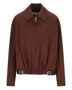 LOEWE バックルヘム ジップフロントジャケット - サムネイル1