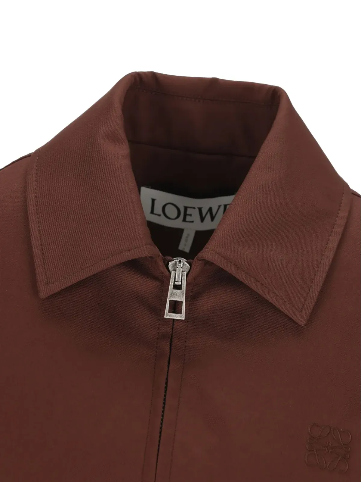 LOEWE バックルヘム ジップフロントジャケット - 画像3