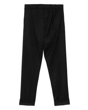 D.Exterior エラスティックウエストバンド付き・裾をカフにしたストレートパンツ - サムネイル2