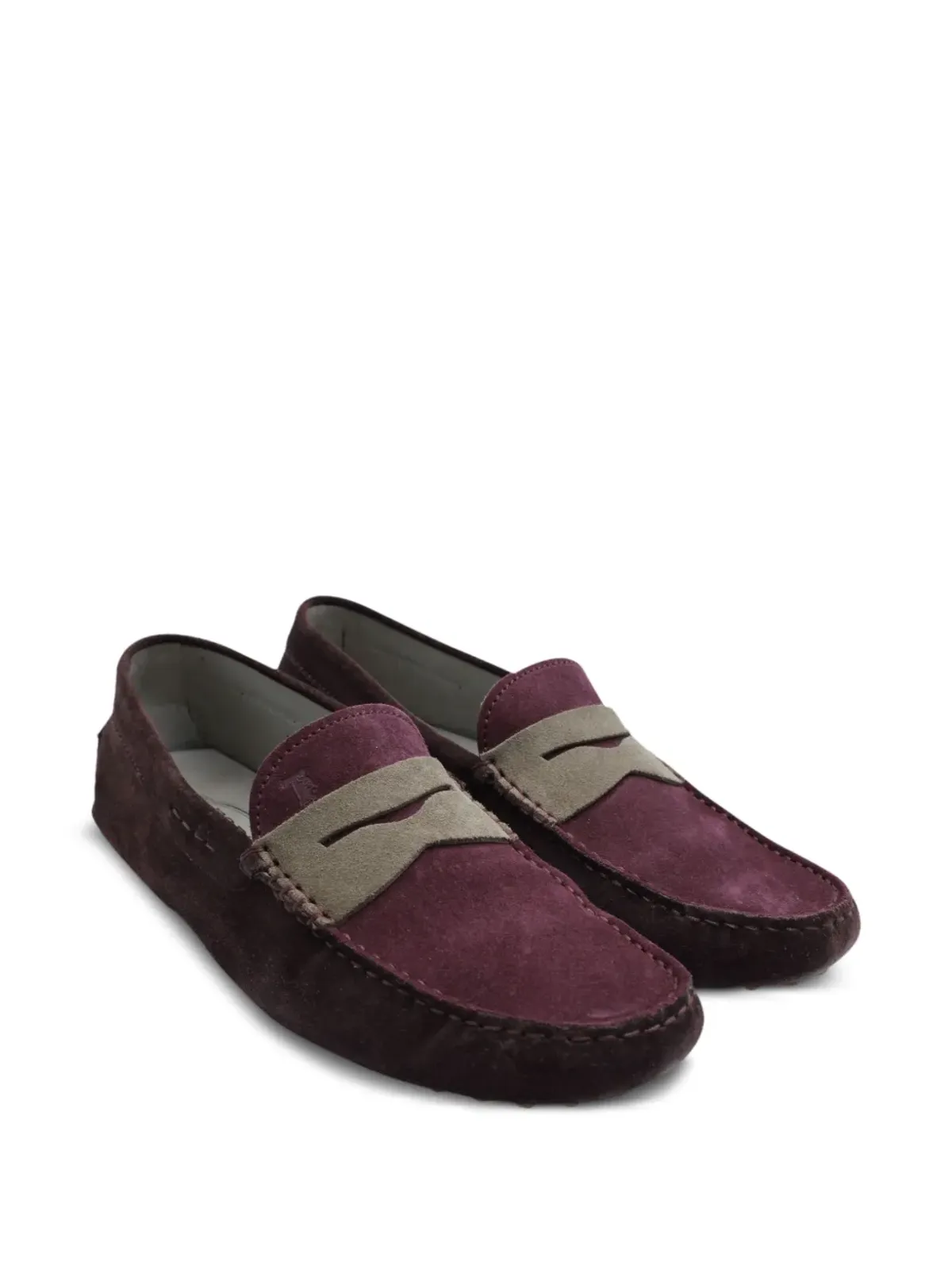 Tod's Vintage ゴンミーノ・ペニー・ローファー（スエード） - 画像2